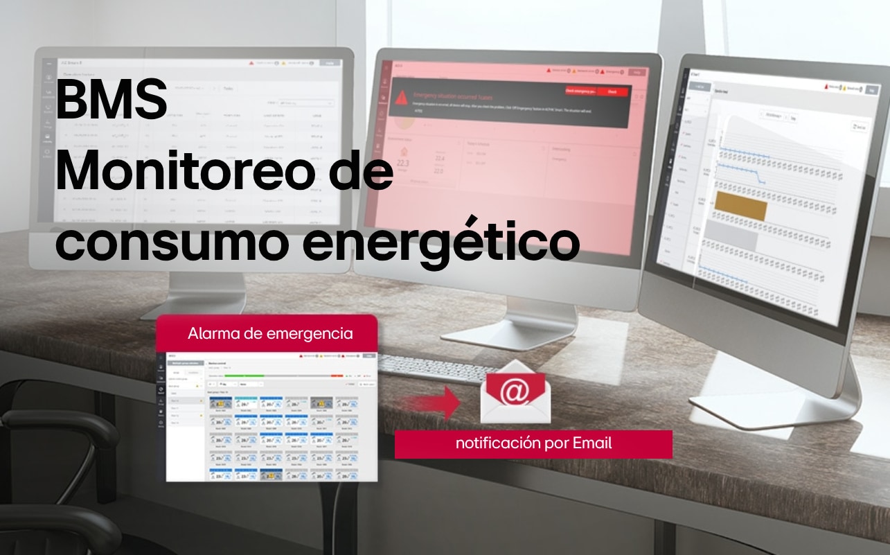 Gráfico de dispersión del ruido e ilustración de la instalación para la bomba de calor LG R290 Monobloc de 16 kW, que muestra 35 dB(A) a 3 metros durante la noche, con certificación Quiet Mark.	